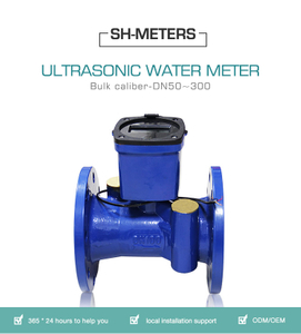 Compteur d'eau ultrasonique Rs485 résidentiel impulsion R250/R400 de compteur d'eau ultrasonique de 80 mm