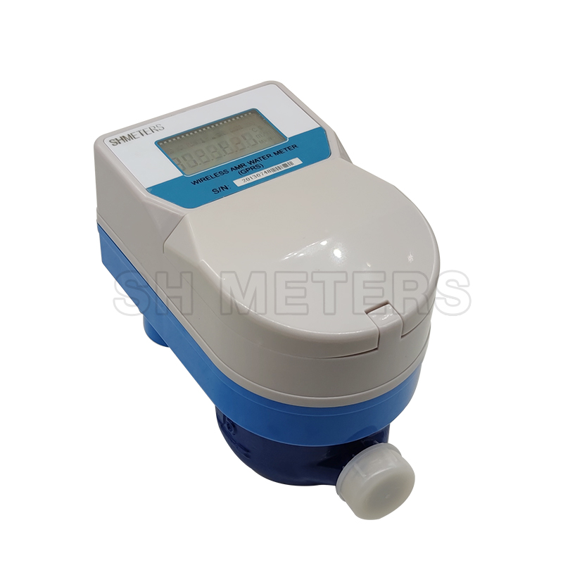 DN15~DN25 Amr with Solenoid Value Gprs Smart Water Meter Wifi with Control Valve