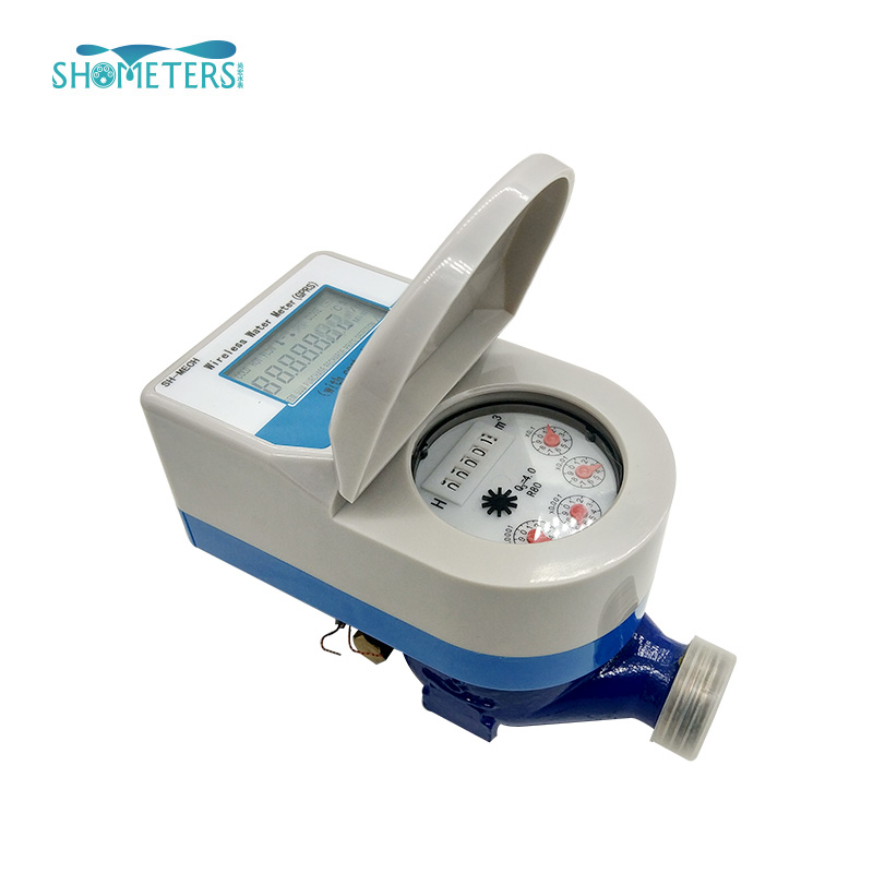 DN15mm AMR GPRS Electronic Remote Reading Water Meter